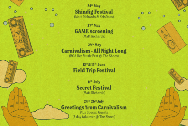 List of Carnivalism event dates for the summer '26