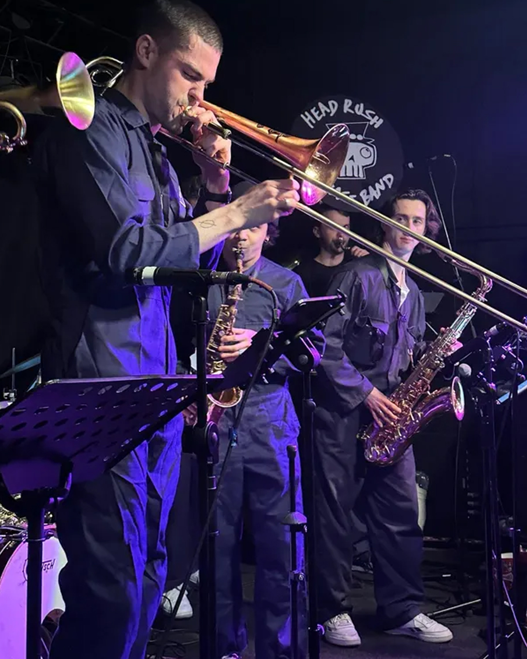 Head rush brass band